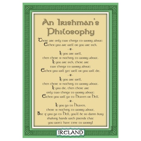 An Irishman's Philosophy