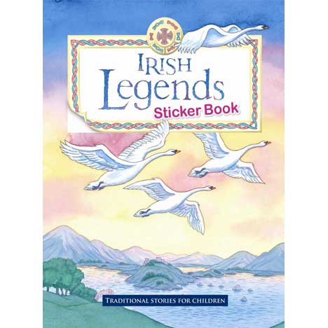 Irish Legends Sticker Book - ref 46048